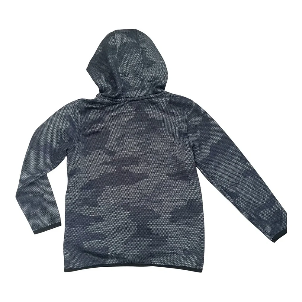 Old Navy Active Go-Dry camouflage gray hoodie S (6-7)
